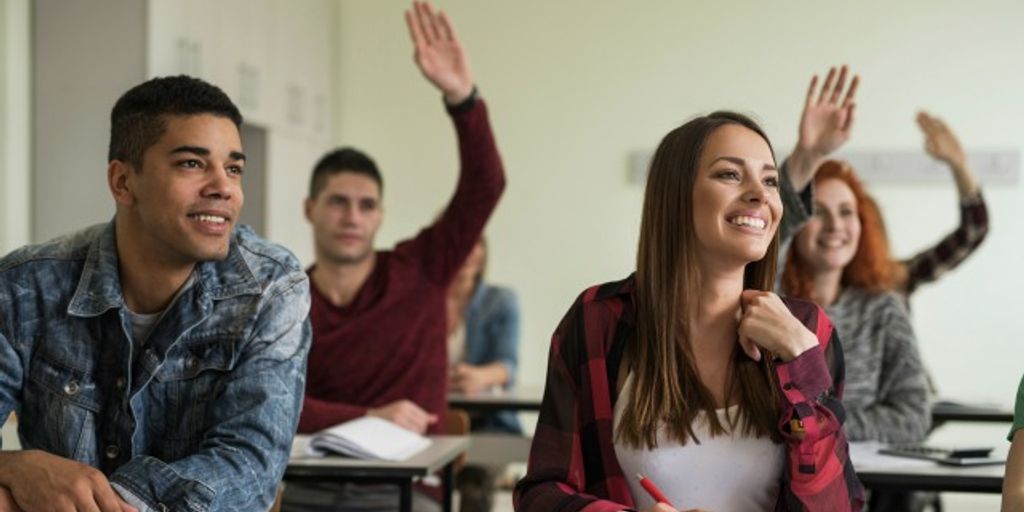 diverse students in classroom